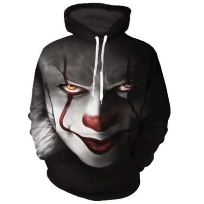3D Printed The Dancing Clown Hooded Sweatshirt DailySale