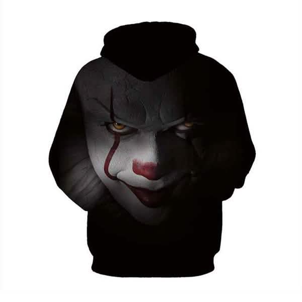 3D Printed The Dancing Clown Hooded Sweatshirt DailySale