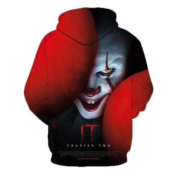 3D Printed The Dancing Clown Hooded Sweatshirt DailySale