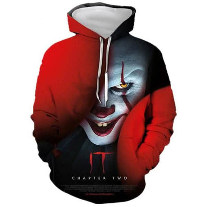 3D Printed The Dancing Clown Hooded Sweatshirt DailySale