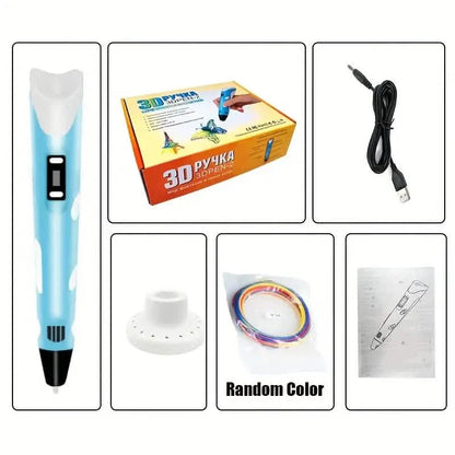 3D Printing Pen With Display - Includes 3D Pen DailySale