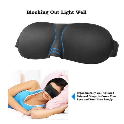 3D Soft Blindfold Sleeping Eye Mask DailySale
