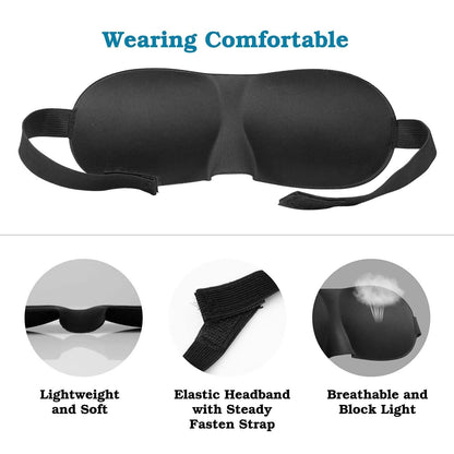 3D Soft Blindfold Sleeping Eye Mask DailySale