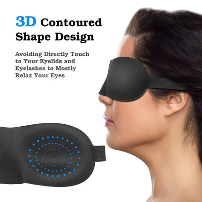 3D Soft Blindfold Sleeping Eye Mask DailySale