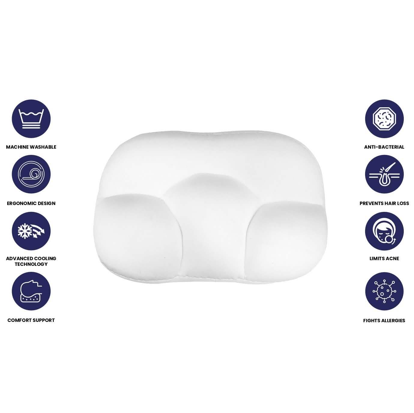 3D Super Soft Ultra Comfortable Cloud Pillow DailySale