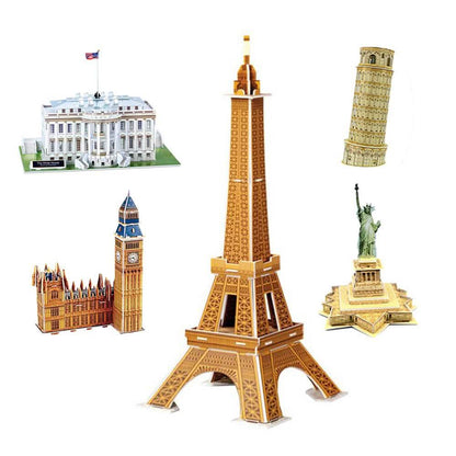3D World Architecture Puzzles DailySale