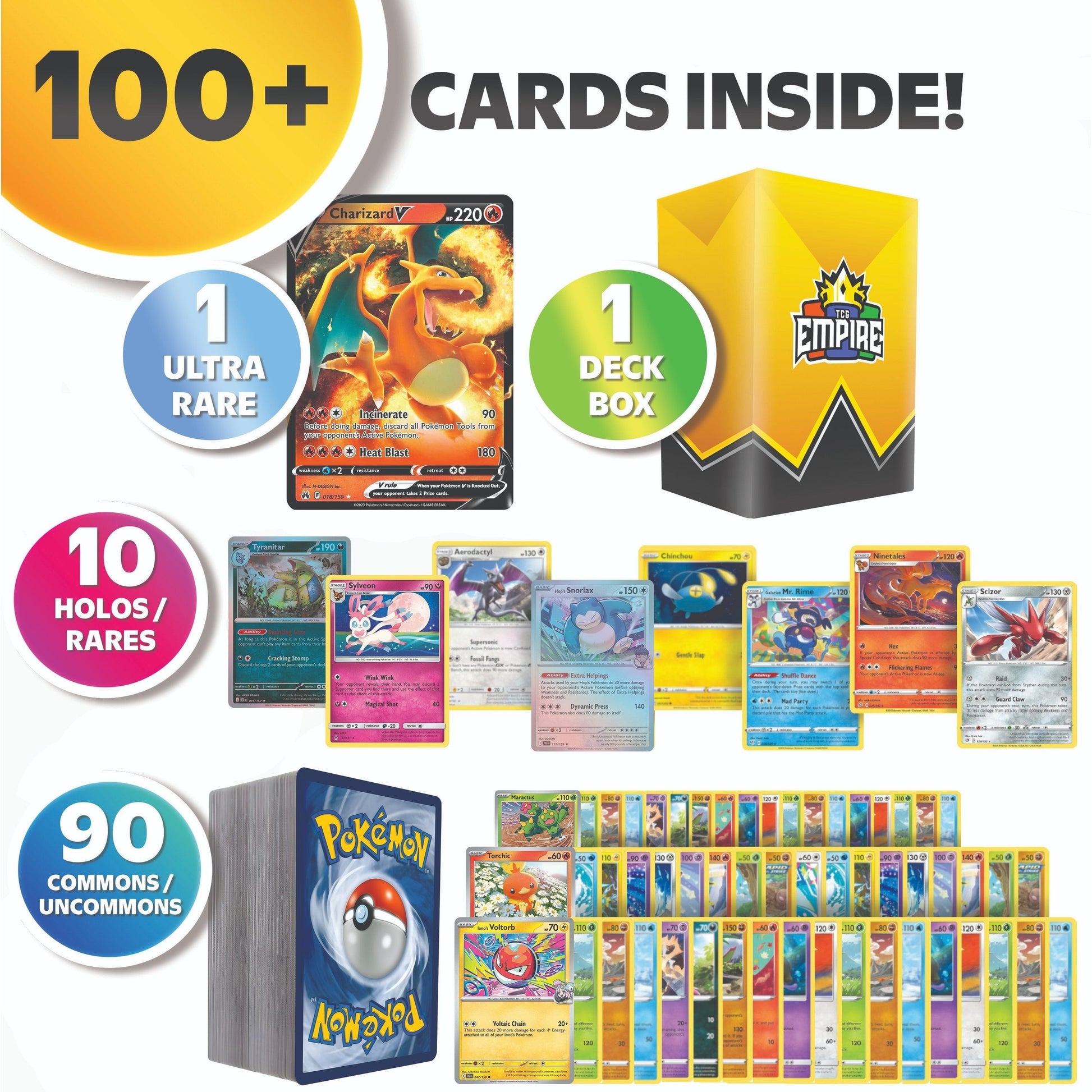 Pokémon Ultra Rare Battle Bundle – 100+ Cards Guaranteed DailySale
