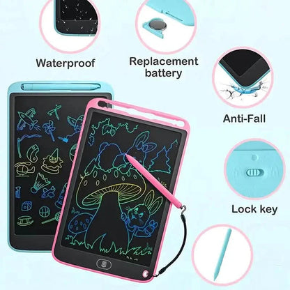Digital LCD Writing Tablet with Stylus Pen – Reusable Wipeable Dry-Erase Doodle & Drawing Board DailySale