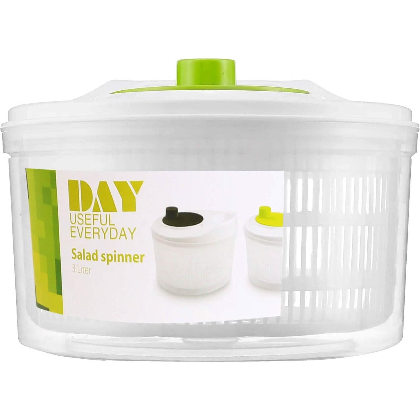 3L/0.8Gal Salad Spinner Washer with Lid DailySale
