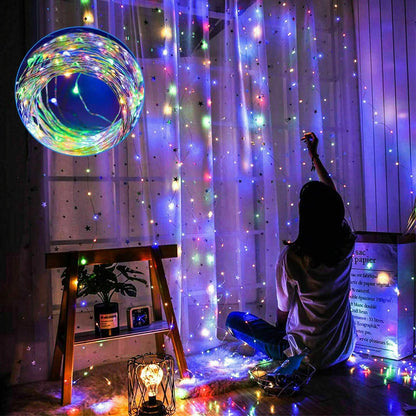 3M 300 LED Fairy String Curtain Lights DailySale