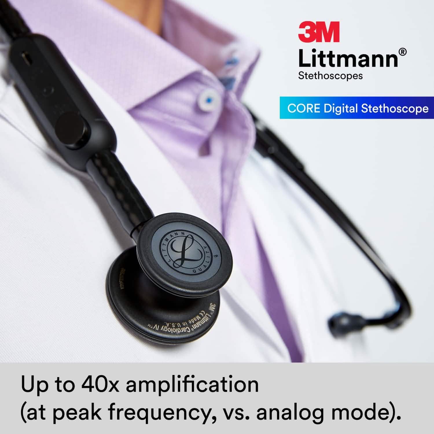 3M™ Littmann® CORE Digital Stethoscope  (Refurbished) DailySale