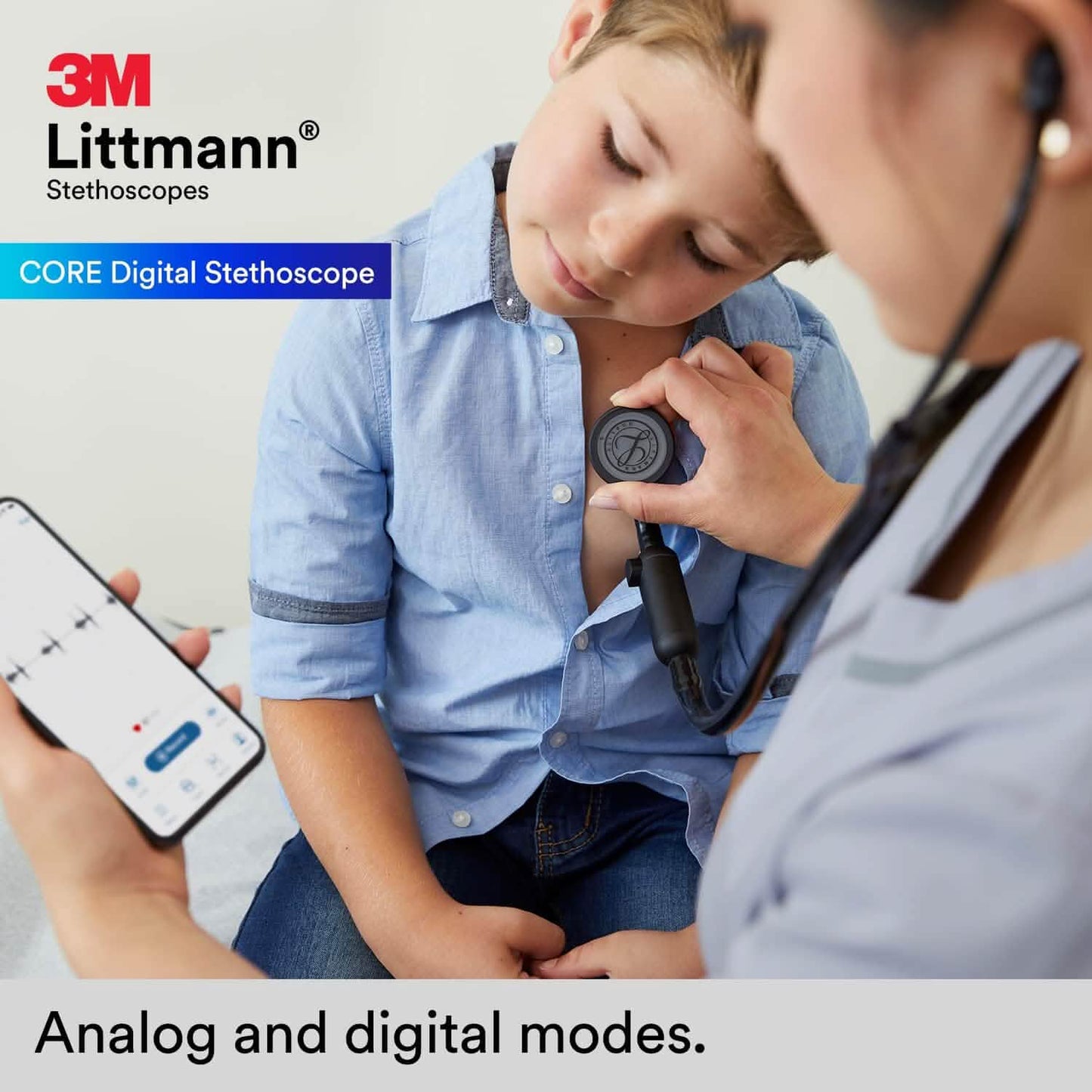 3M™ Littmann® CORE Digital Stethoscope  (Refurbished) DailySale