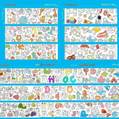 3M Painting Paper Roll DIY Painting Painting Color Filling DailySale