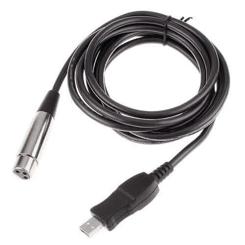 3M USB Male to XLR Female Microphone USB Mic Link Cable DailySale