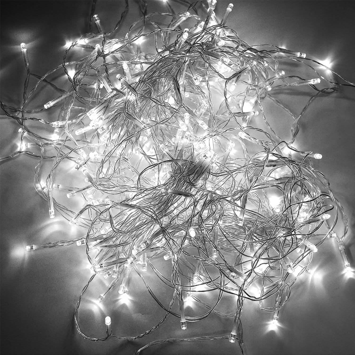 3m x 2m Cool White Waterproof Curtain Fairy String Lights with 8 Modes DailySale