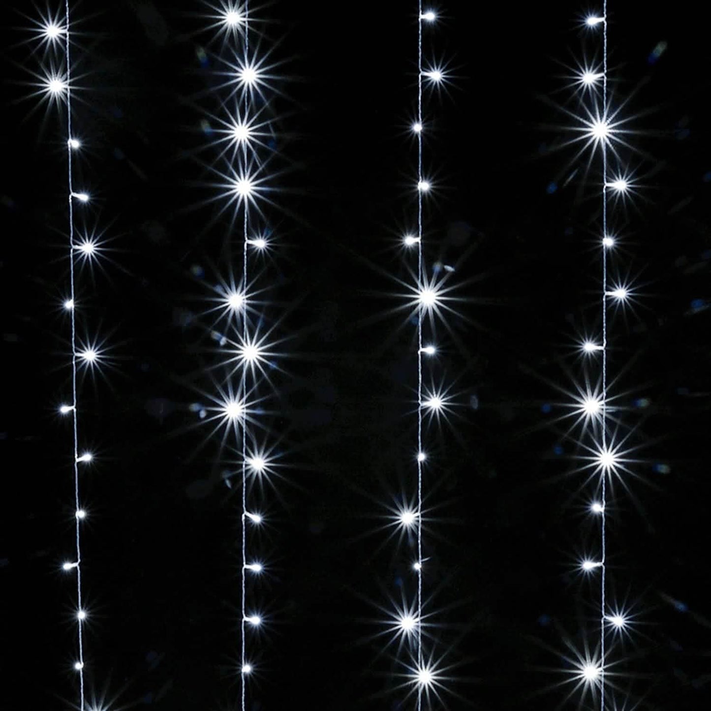 3Mx3M White 300 LED Curtain Fairy String Light 8 Models Garden Patio Party Decoration DailySale