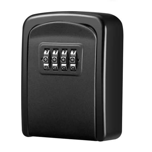 4-Digit Combination Password Wall Mounted Key Storage Lock Box DailySale