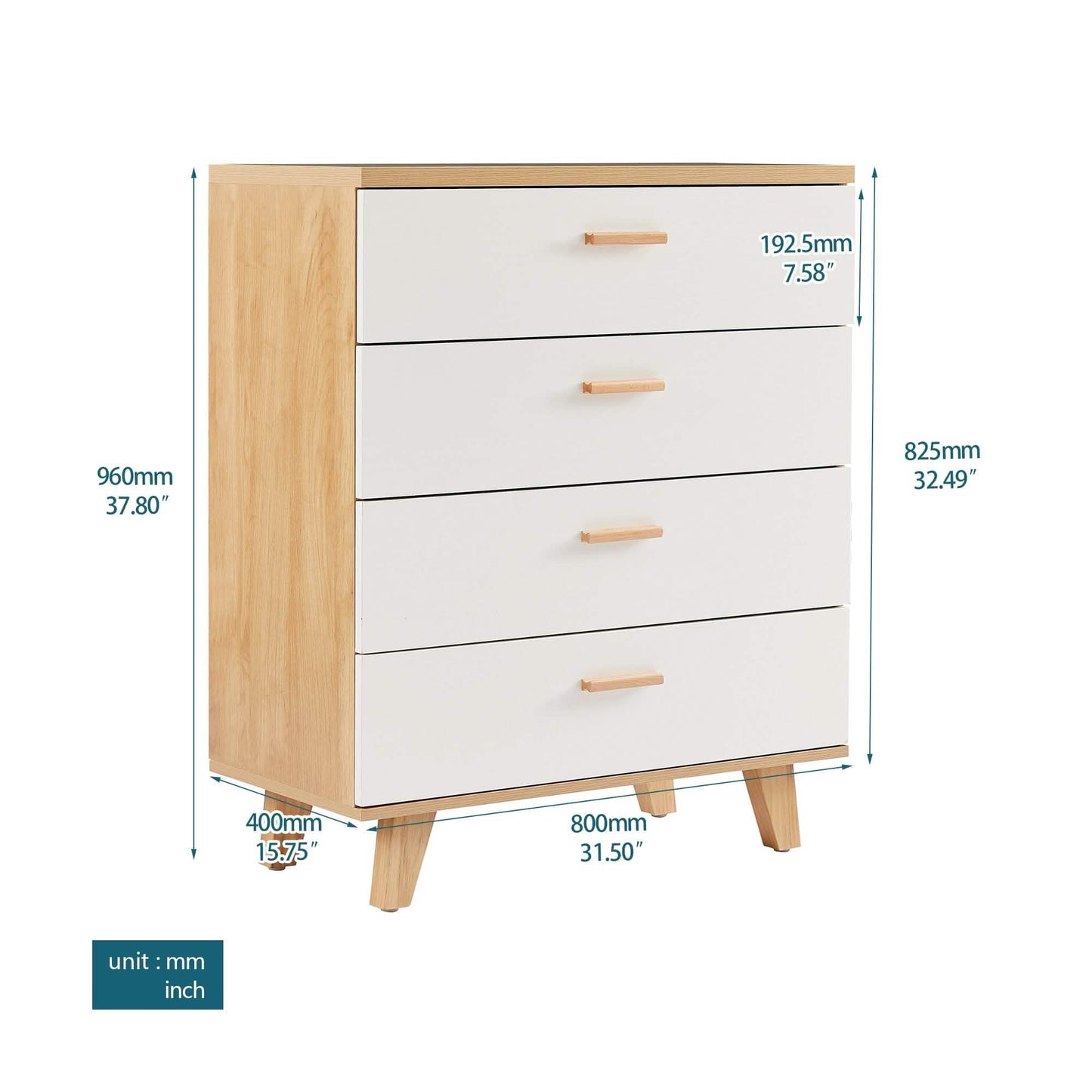 4 Drawer Dresser DailySale