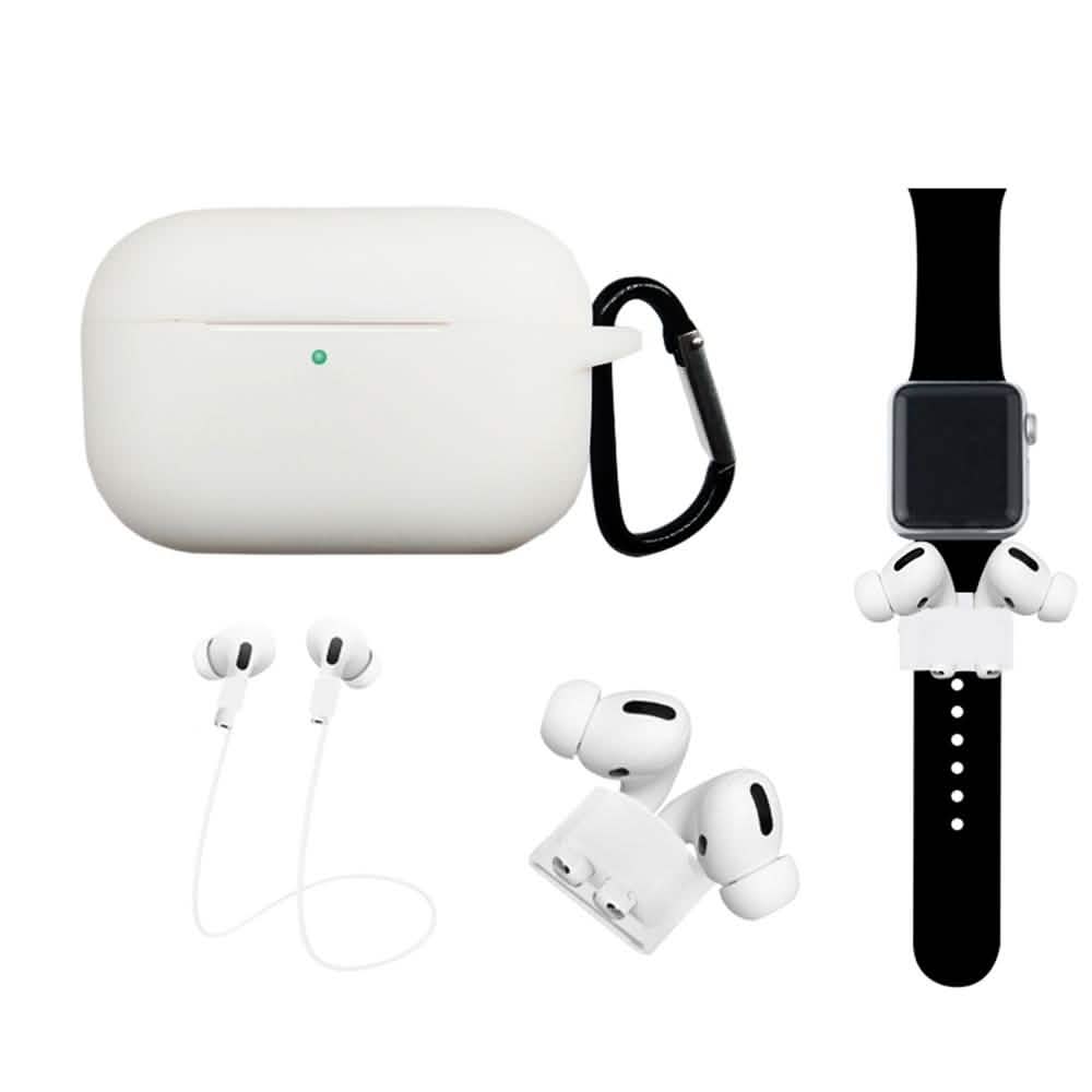 4-In-1 Airpods Pro3 Case Carabiner Sleeve Anti-lost Rope Set DailySale
