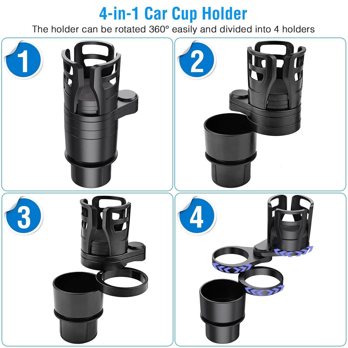 4-in-1 Car Cup Holder DailySale