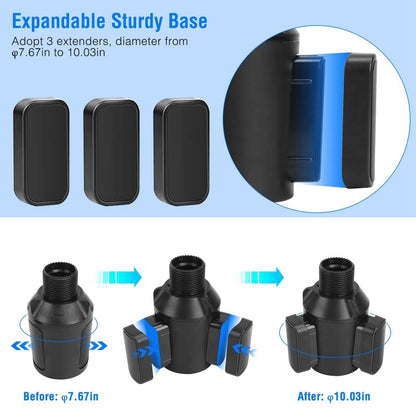 4-in-1 Car Cup Holder Tray Food Table DailySale