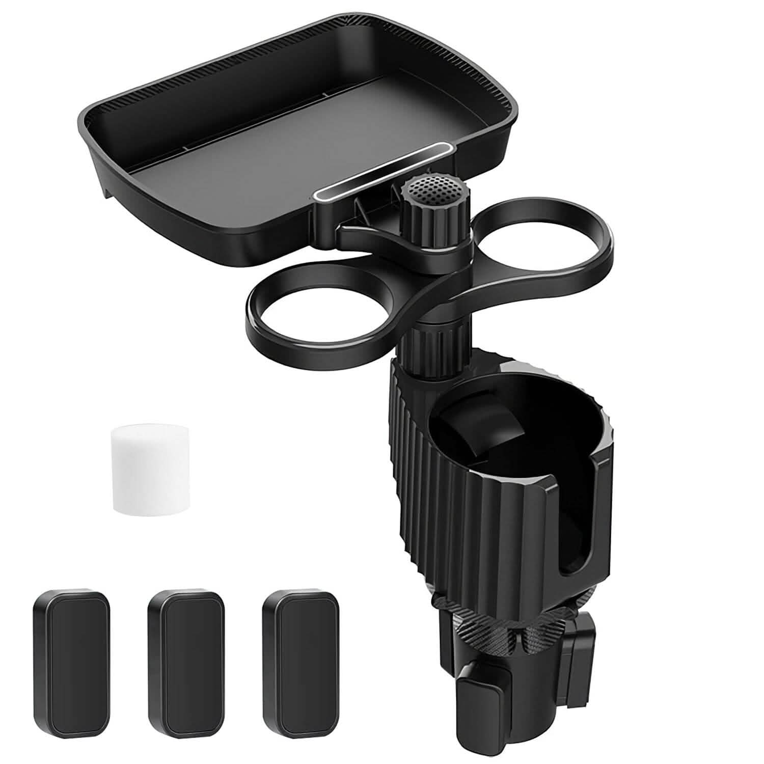 4-in-1 Car Cup Holder Tray Food Table DailySale
