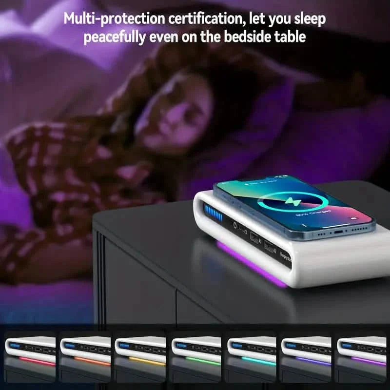4-in-1 Charger 15W Portable Wireless Charger DailySale
