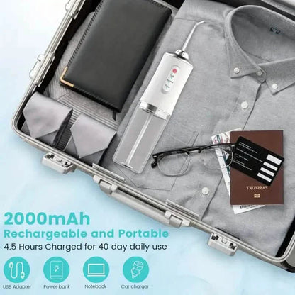4-in-1 Cordless Water Flossers Oral Irrigator With DIY Mode 4 Jet Tips DailySale