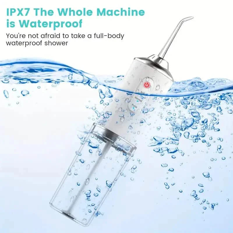 4-in-1 Cordless Water Flossers Oral Irrigator With DIY Mode 4 Jet Tips DailySale