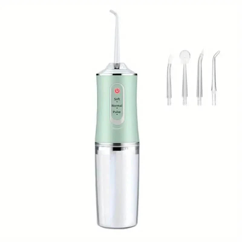 4-in-1 Cordless Water Flossers Oral Irrigator With DIY Mode 4 Jet Tips DailySale