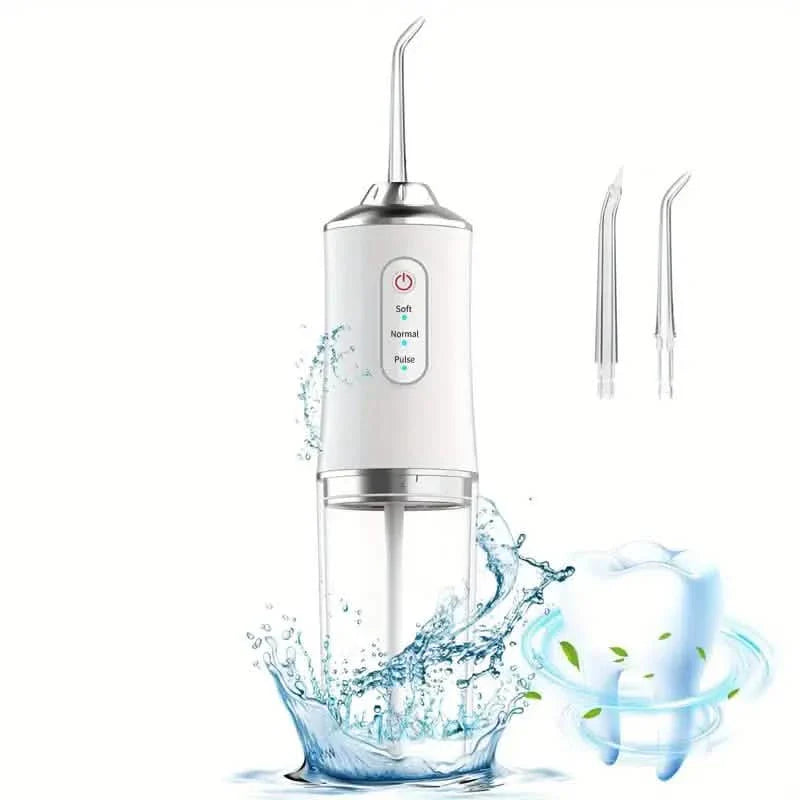 4-in-1 Cordless Water Flossers Oral Irrigator With DIY Mode 4 Jet Tips DailySale