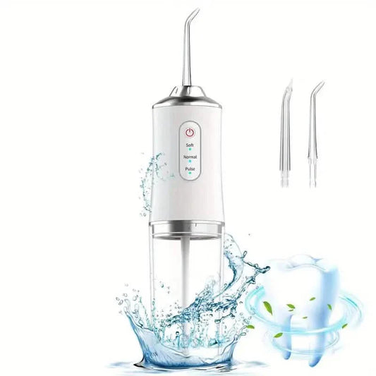 4-in-1 Cordless Water Flossers Oral Irrigator With DIY Mode 4 Jet Tips DailySale