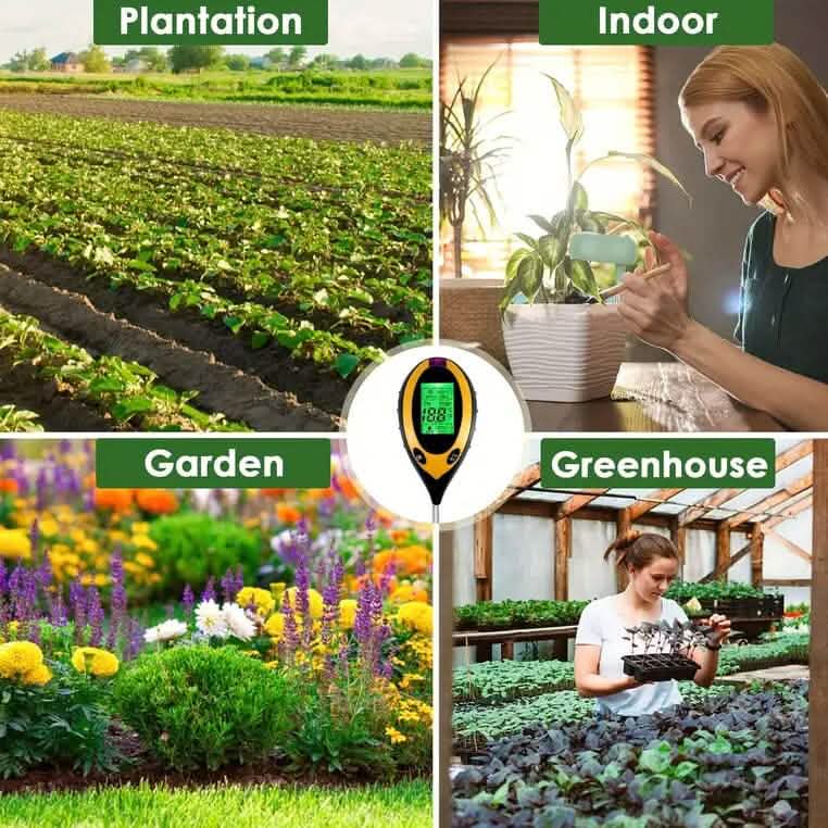 4-in-1 Digital Soil Moisture Meter DailySale