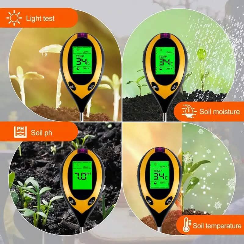 4-in-1 Digital Soil Moisture Meter DailySale