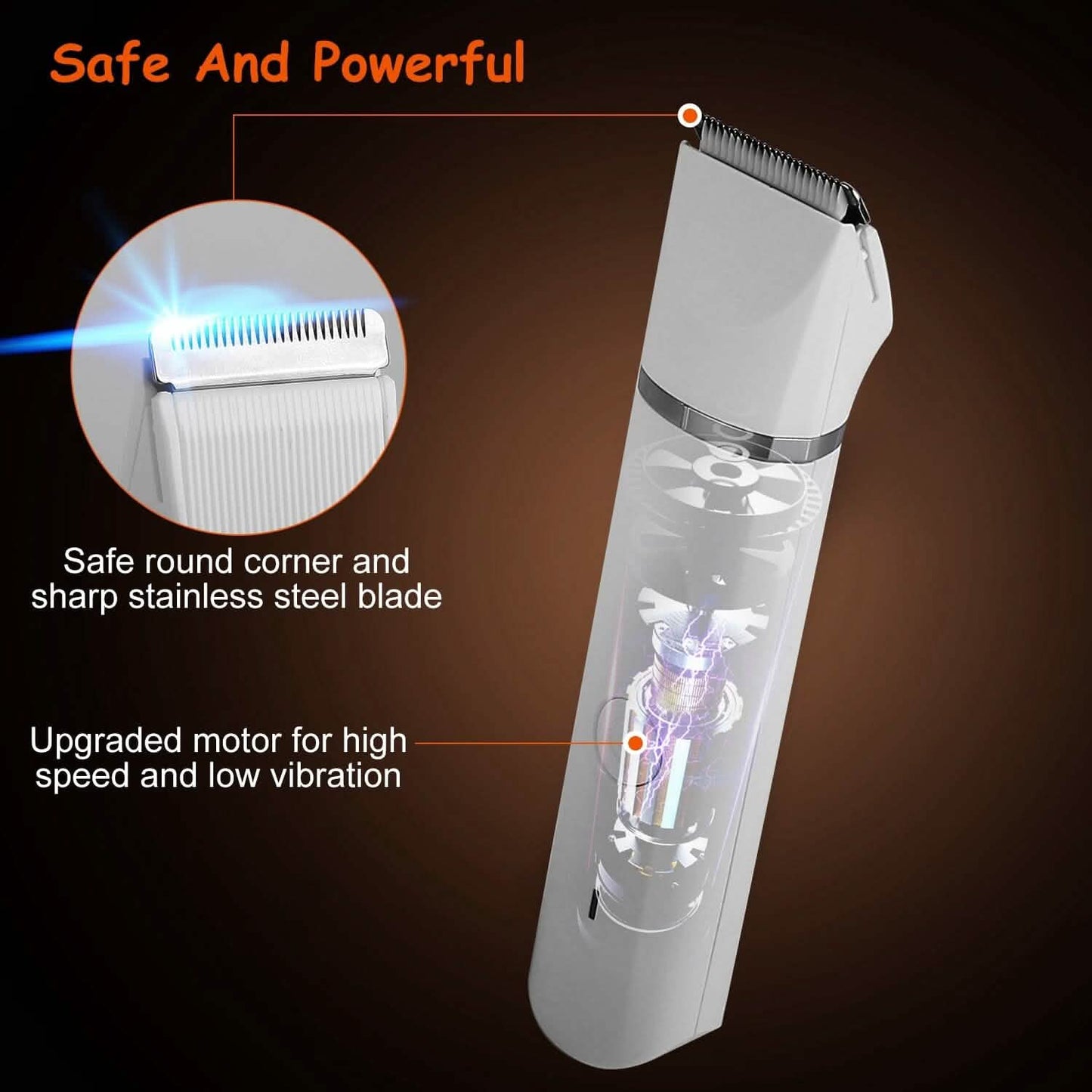 4-in-1 Electric Pet Dog Cat Grooming Kit Cordless Rechargeable DailySale