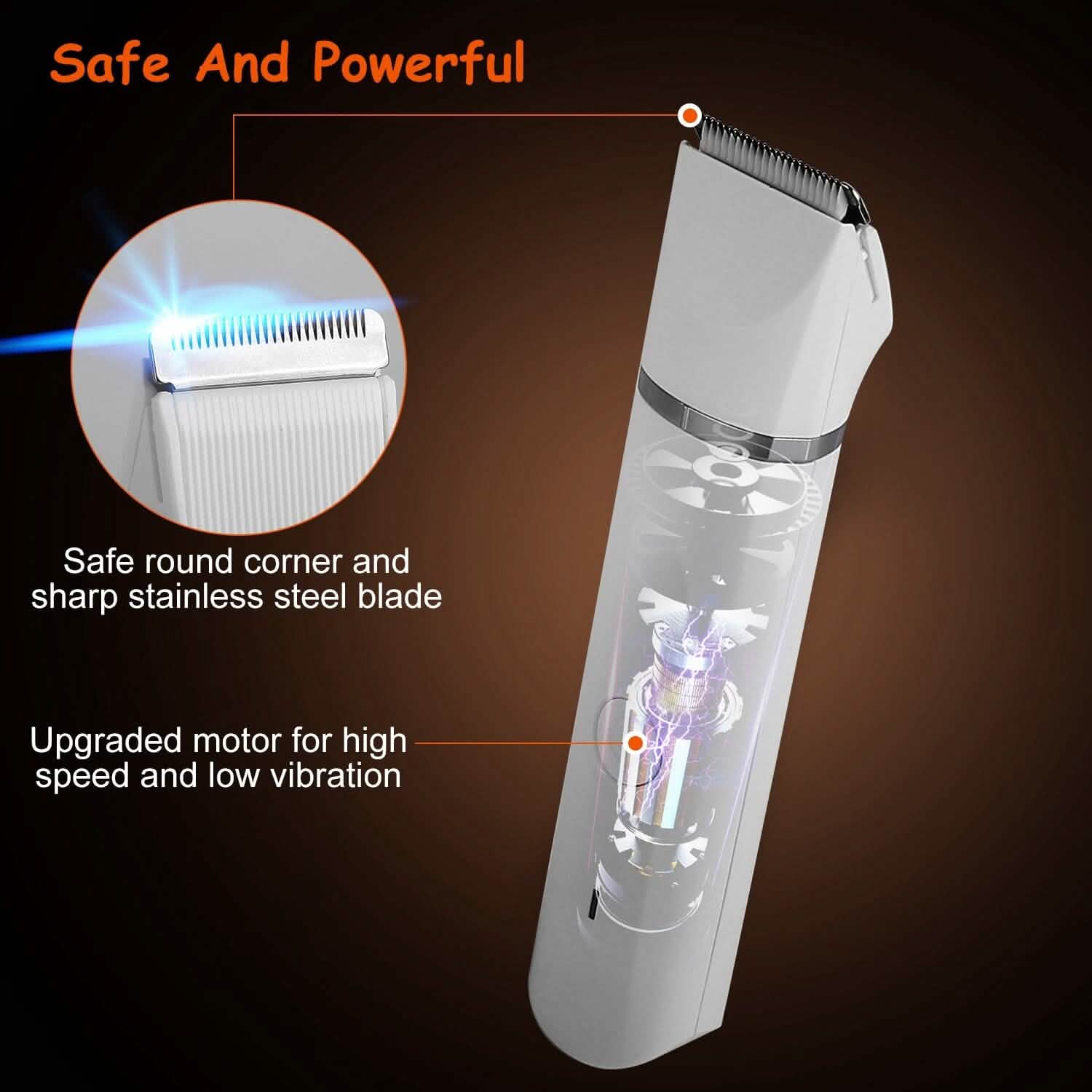 4-in-1 Electric Pet Dog Cat Grooming Kit Cordless Rechargeable DailySale