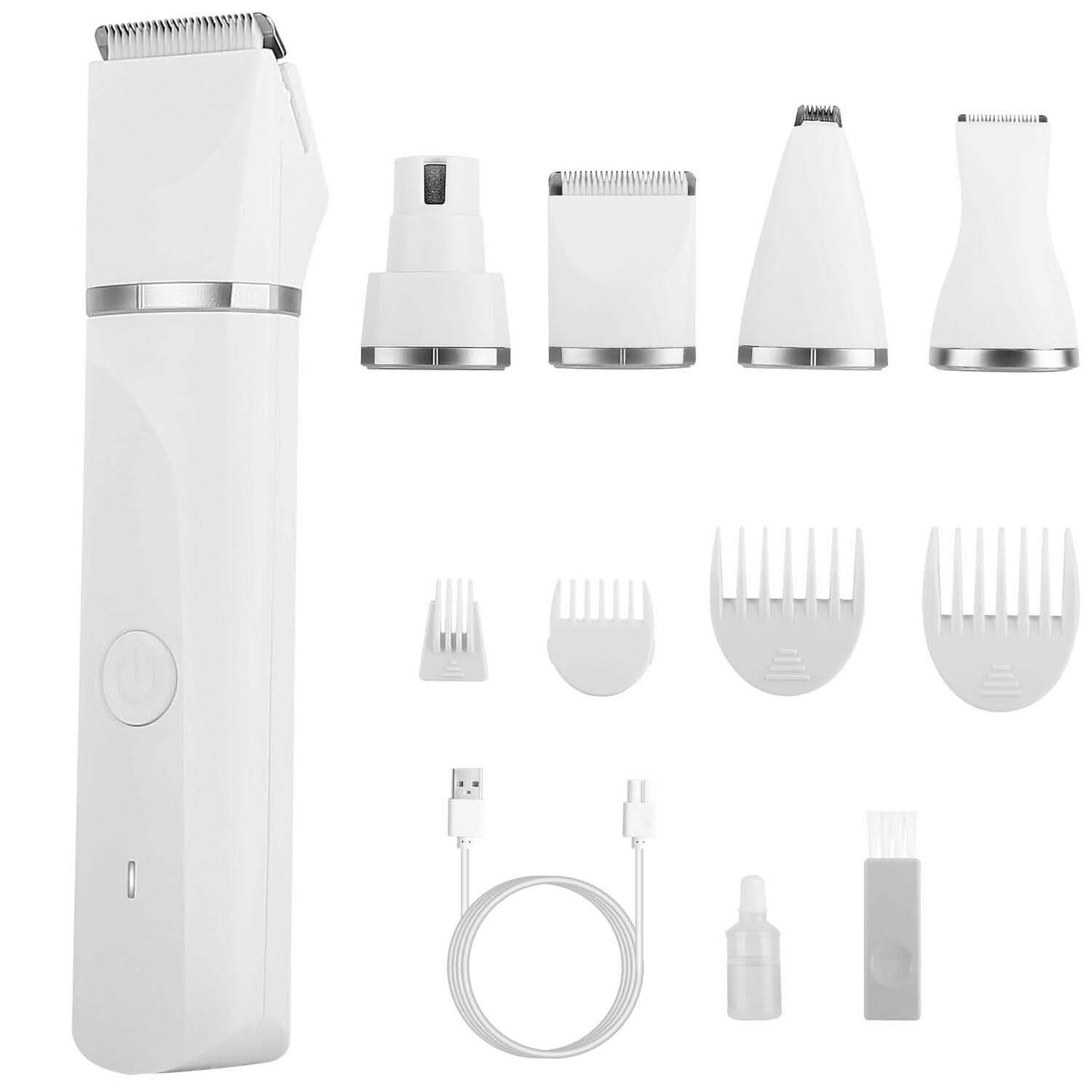 4-in-1 Electric Pet Dog Cat Grooming Kit Cordless Rechargeable DailySale
