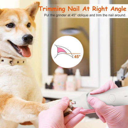 4-in-1 Electric Pet Dog Cat Grooming Kit Cordless Rechargeable DailySale