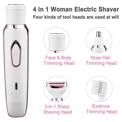 4-in-1 Electric Razor for Women DailySale