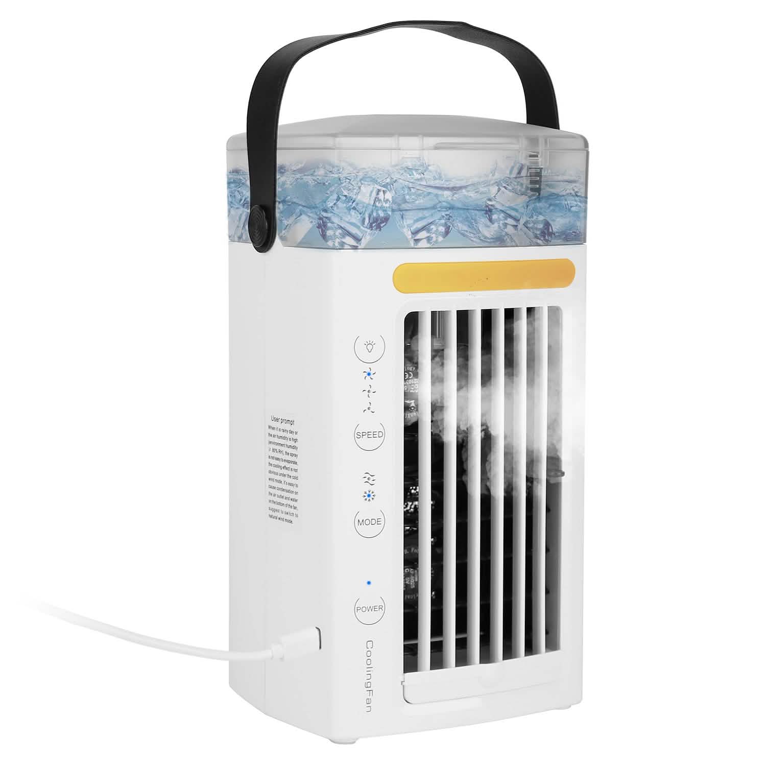 4-in-1 Evaporative Air Cooler Water Mist Cooling Fan DailySale