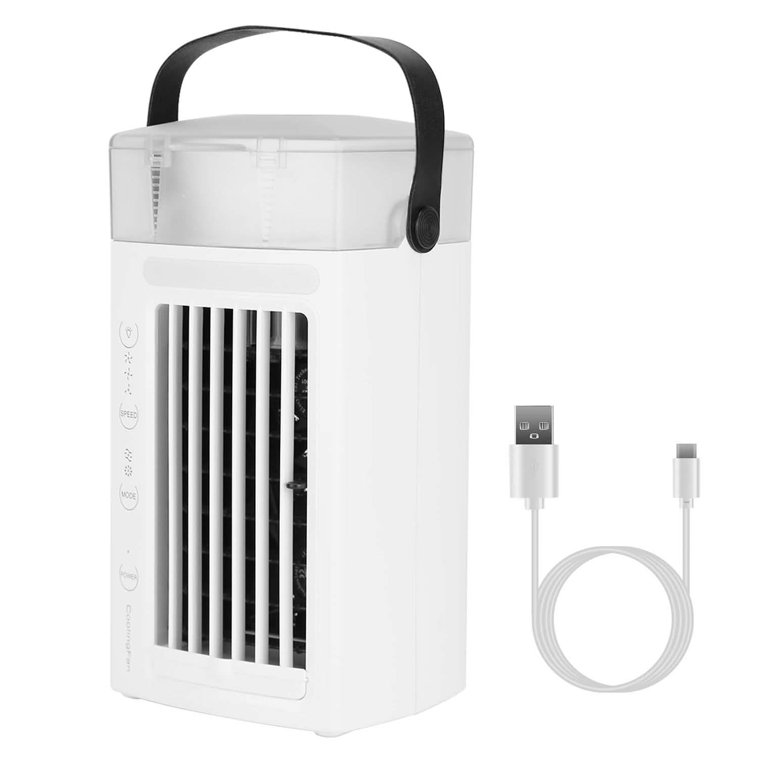 4-in-1 Evaporative Air Cooler Water Mist Cooling Fan DailySale