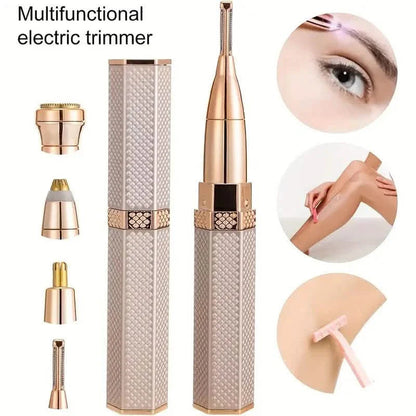 4-in-1 Facial Electric Shaver for Women DailySale