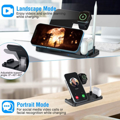4-in-1 Foldable Wireless Charger DailySale