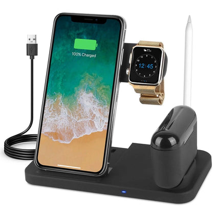 4-in-1 Foldable Wireless Charger DailySale