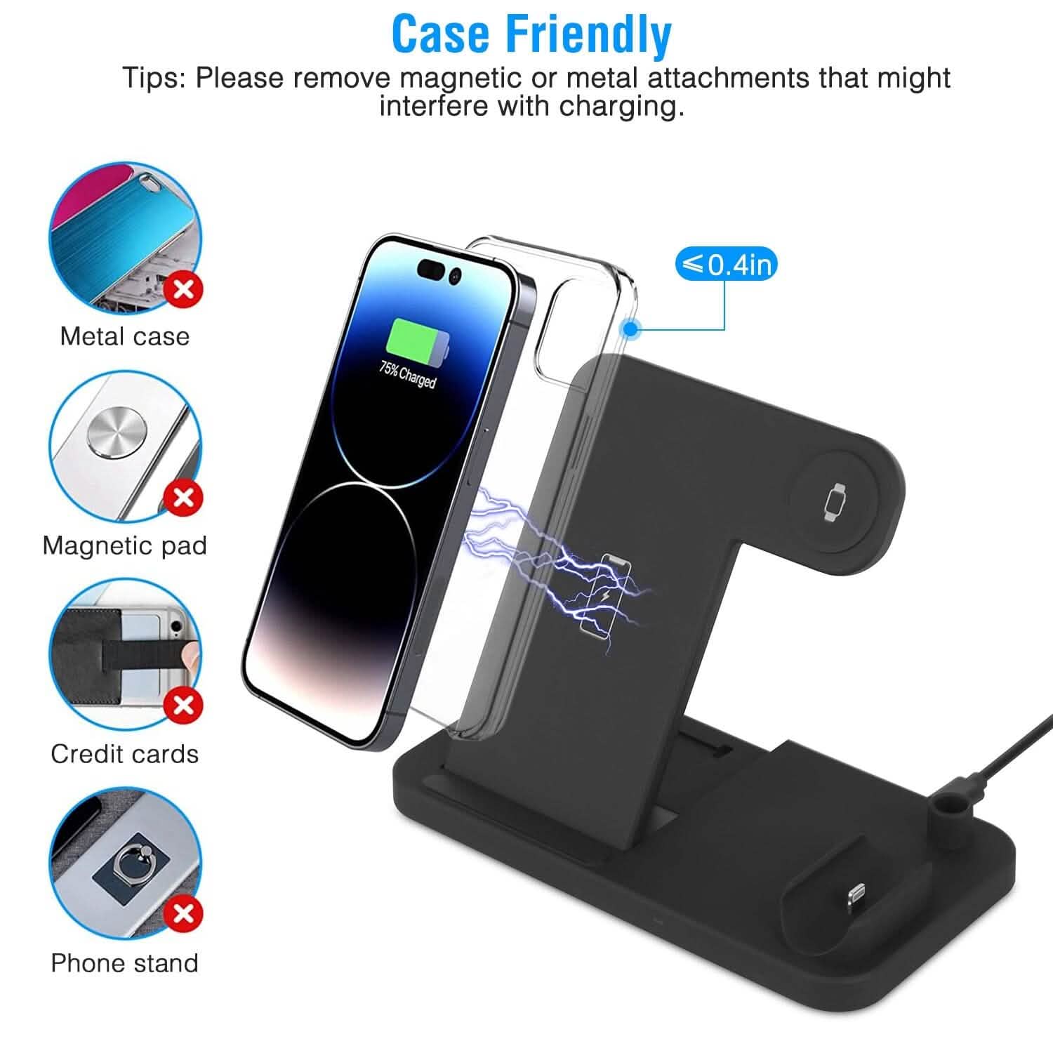 4-in-1 Foldable Wireless Charger DailySale