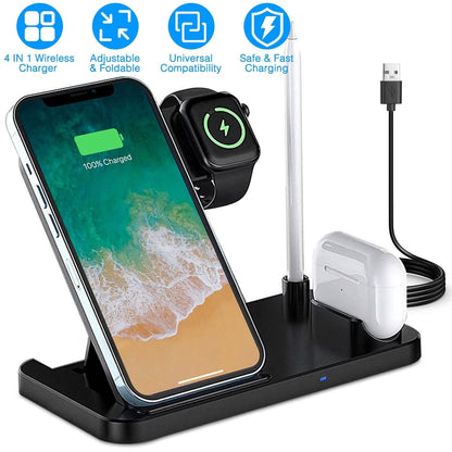4-in-1 Foldable Wireless Charger DailySale