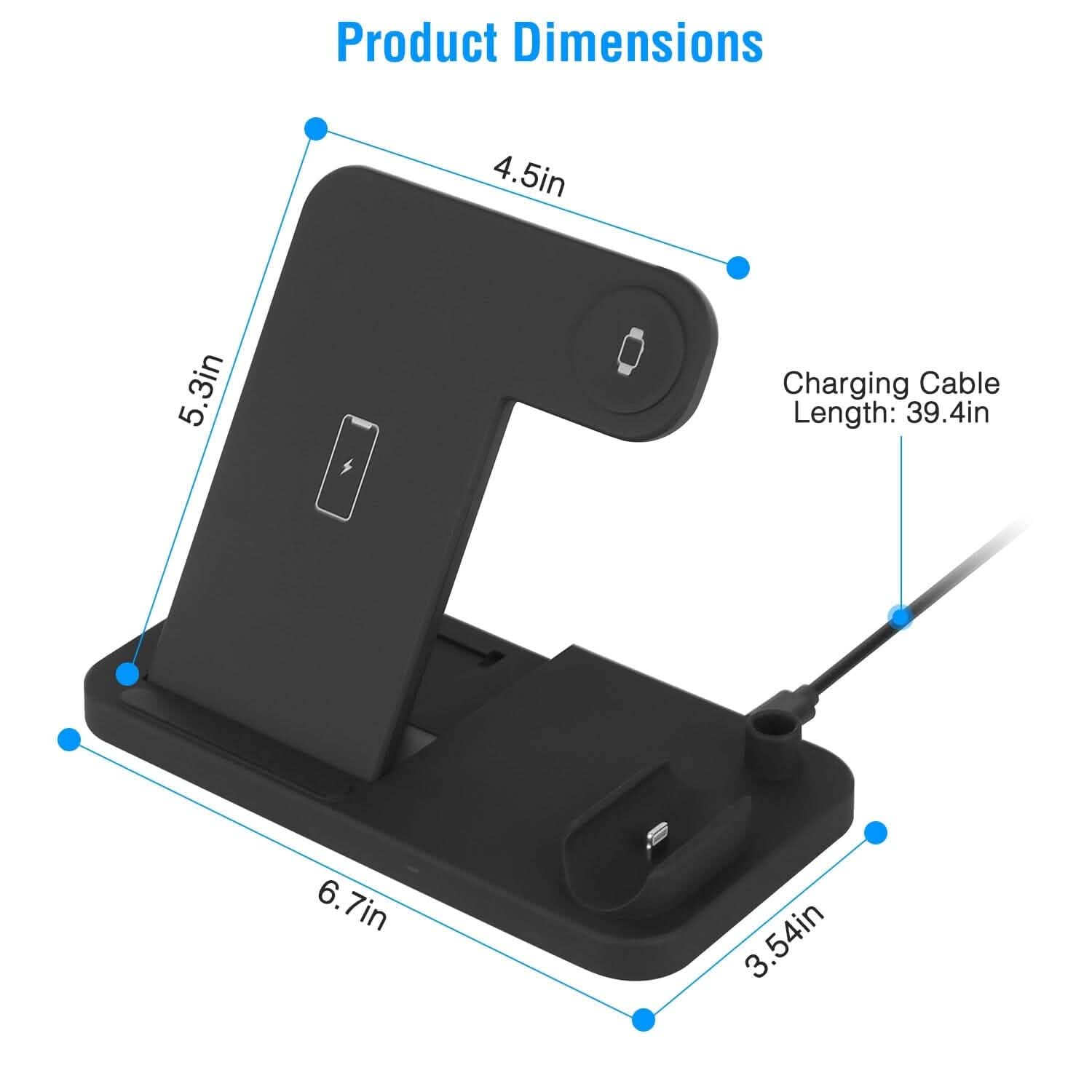 4-in-1 Foldable Wireless Charger DailySale