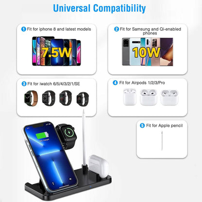4-in-1 Foldable Wireless Charger DailySale