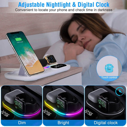 4-in-1 Foldable Wireless Charging Station Stand Dock DailySale