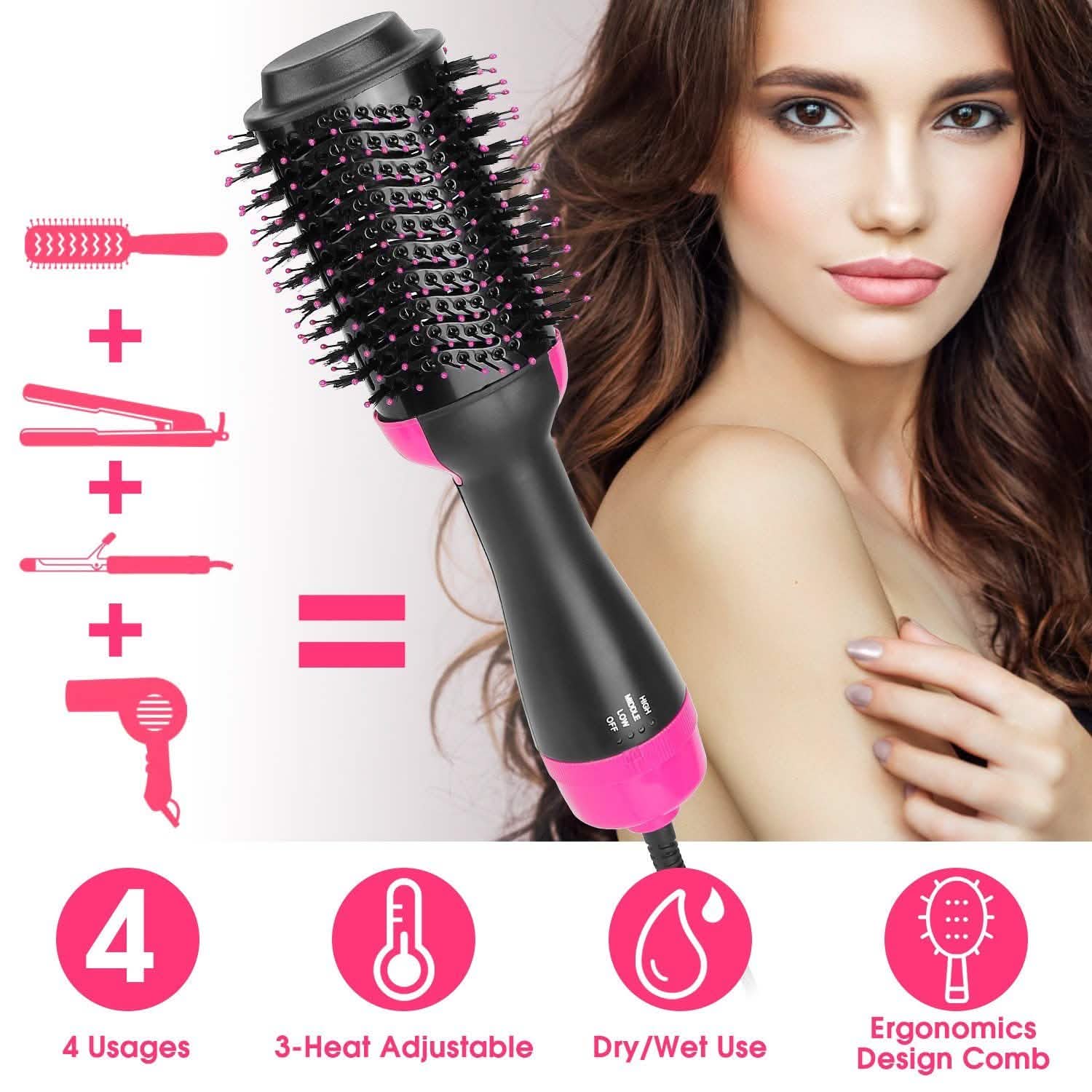 4-in-1 Hair Dryer Volumizer Brush DailySale